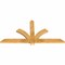 Ekena Millwork Redmond Rough Sawn Timber Gable Bracket, Western Red Cedar, 60"W x 30"H x 2"D x 4"F, 12/12 Pitch GBW060X30X0204RED00RWR - alternate 4